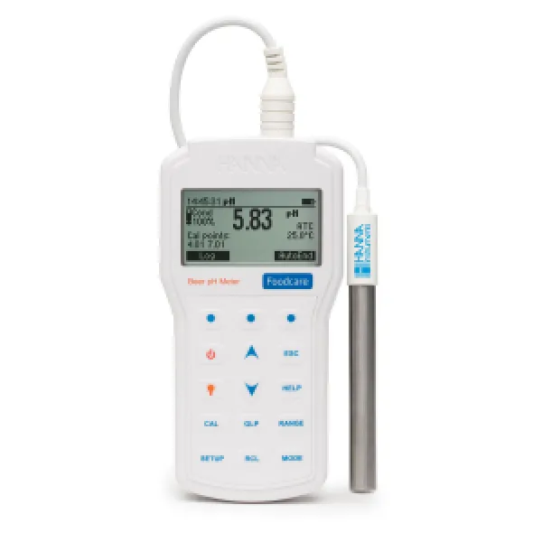 Máy đo pH và nhiệt độ trong bia Hanna HI98167